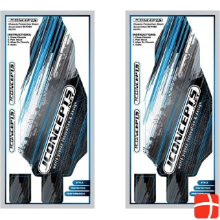 JConcept B6 | B6D precut chassis protective sheet - striker graphics
